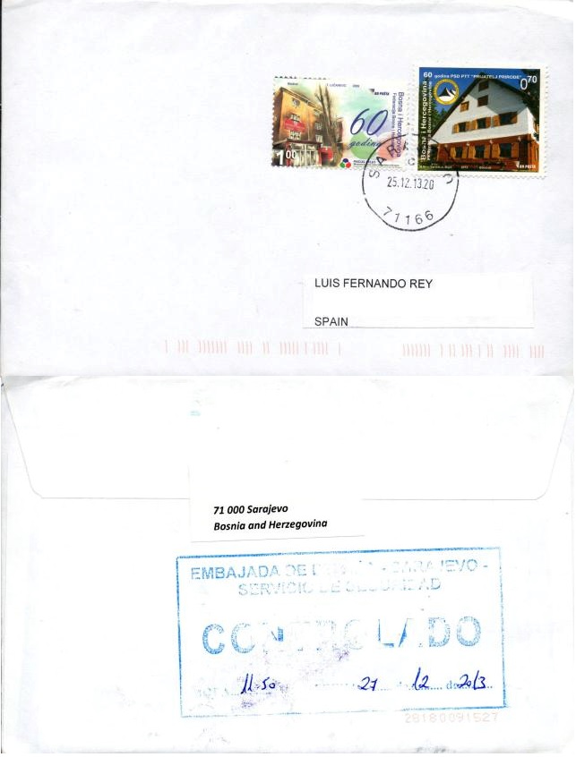 Carta desde Sarajevo…