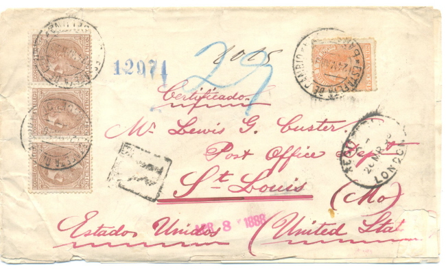 Certificado de Alfonso XII