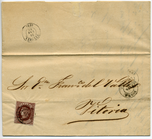Envuelta a Vitoria de 1863