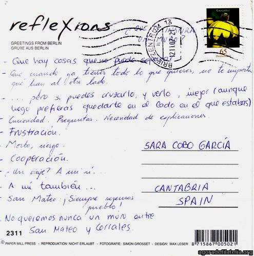 Gracias Sr. Cartero