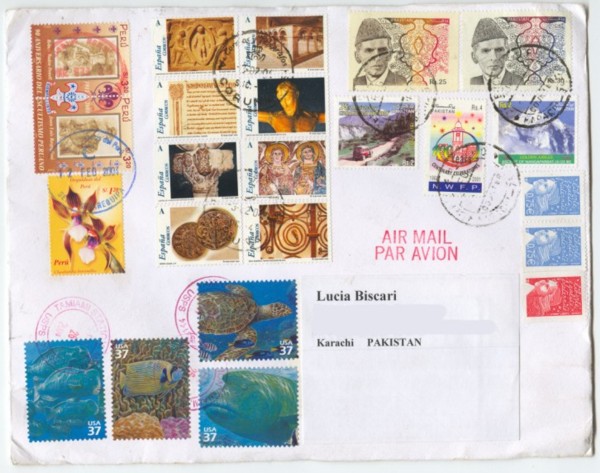 Homenaje a la carta viajera