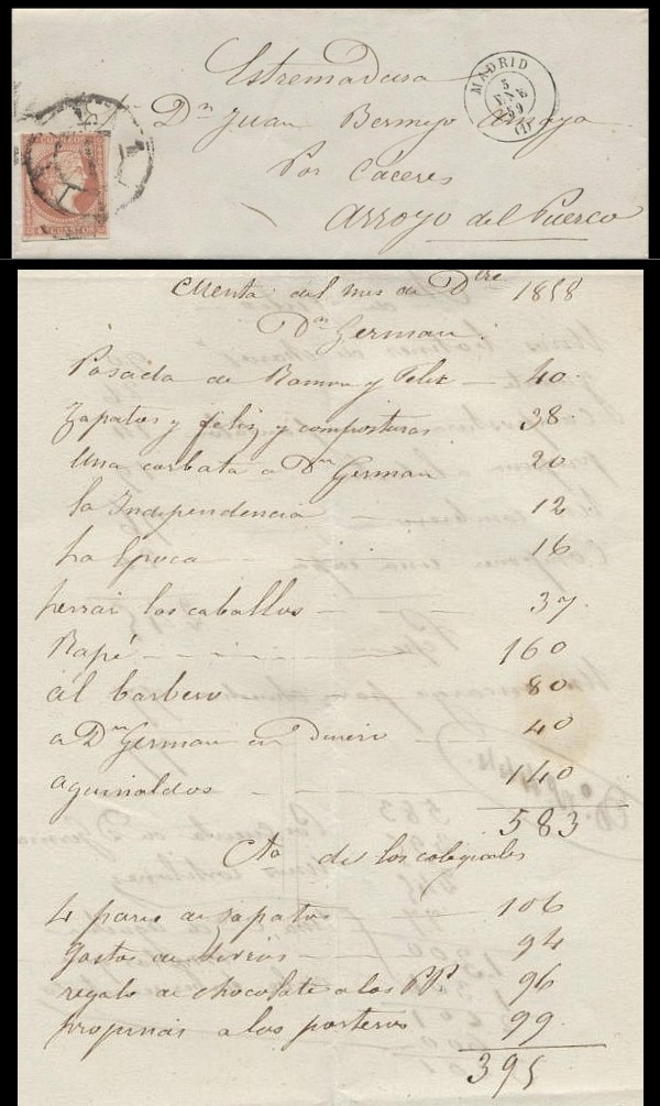 Las mejores imágenes del año. El coste de la vida en 1858