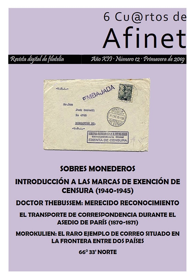 Revista filatélica digital 6 Cu@rtos nº 12