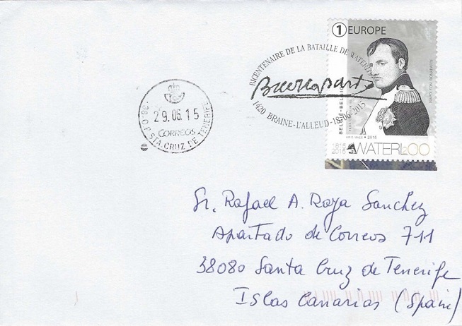 Matasellos firma Napoleon